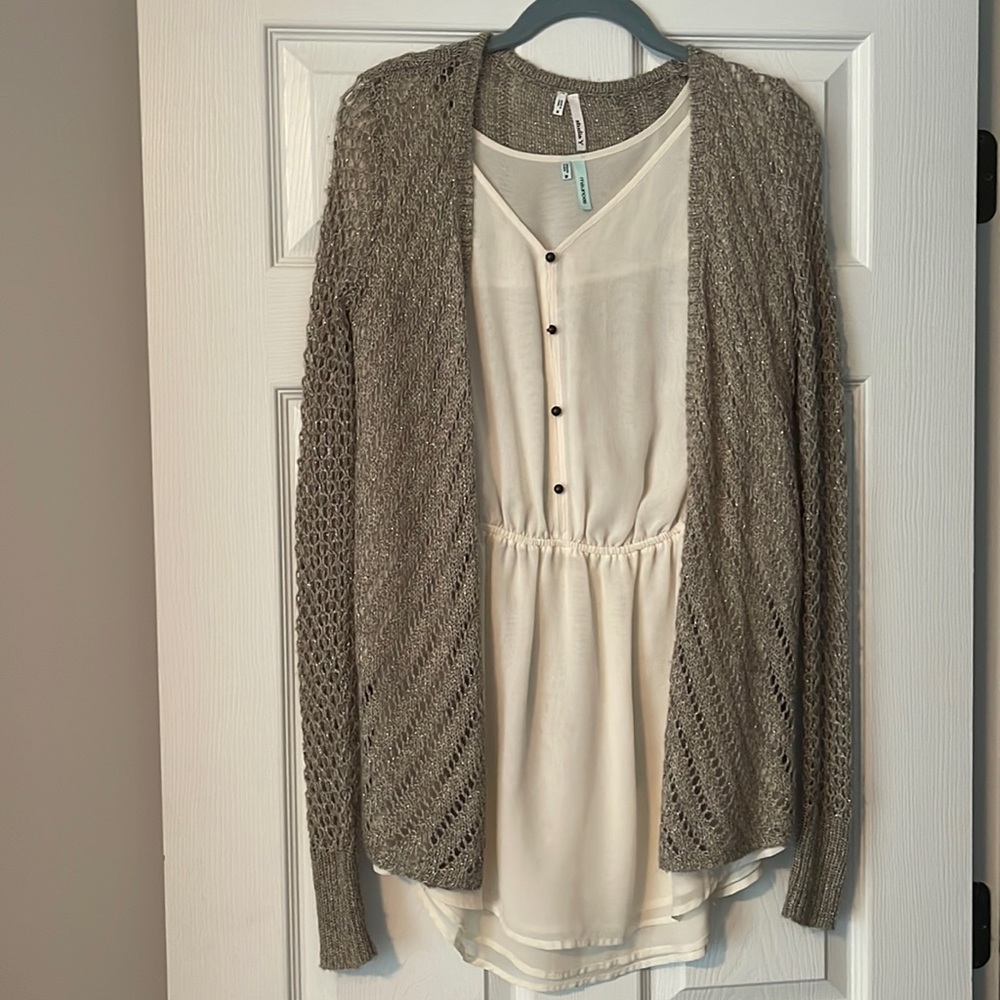 BUNDLE DEAL!! 2 for the price of one!! Sweater and shirt set